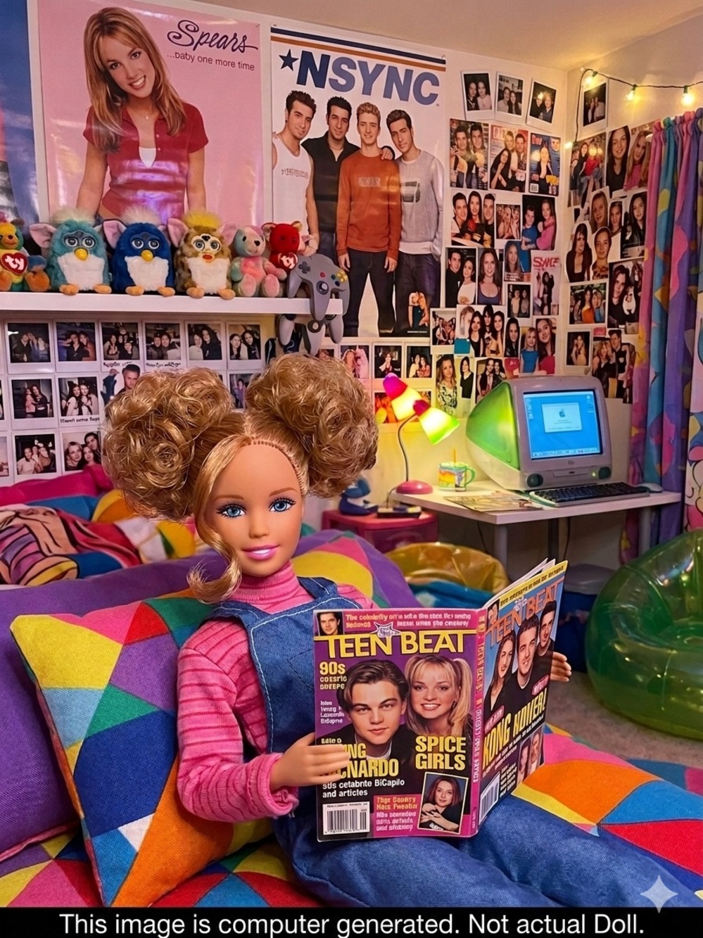 90s Retro Teen Skipper – Custom Restyled Doll